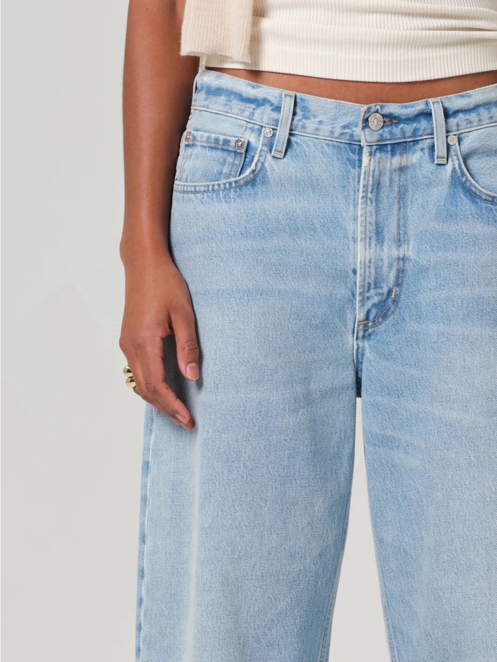 Citizens of Humanity Miro Relaxed Barrel Leg Jeans Gemini Size 26 - Picture 5 of 11